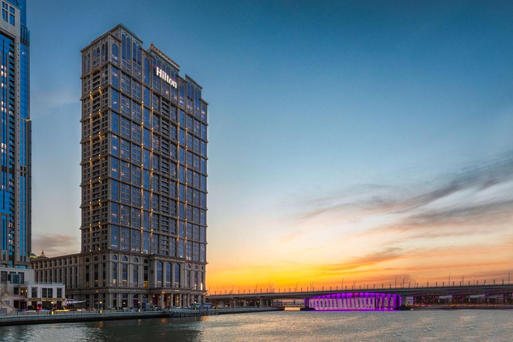 Hilton Dubai Al Habtoor City Exterior photo Hilton Alexandria